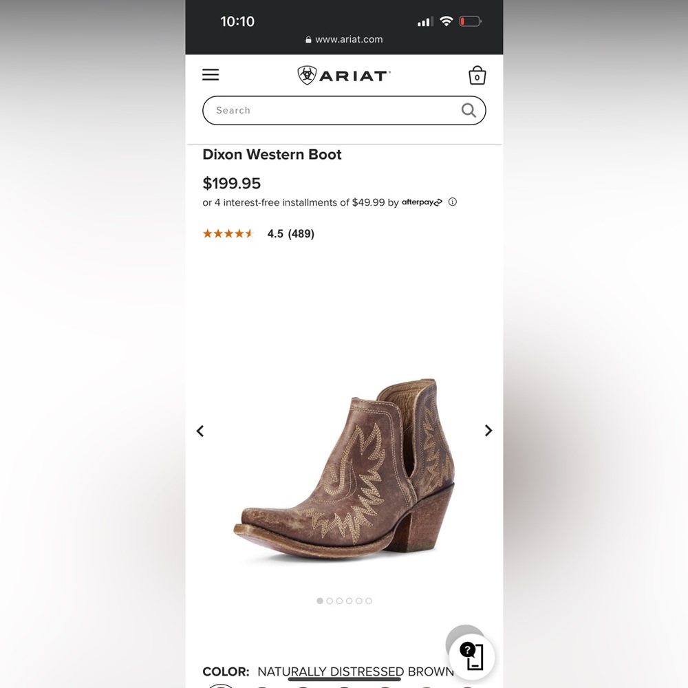 Ariat Dixon western boot